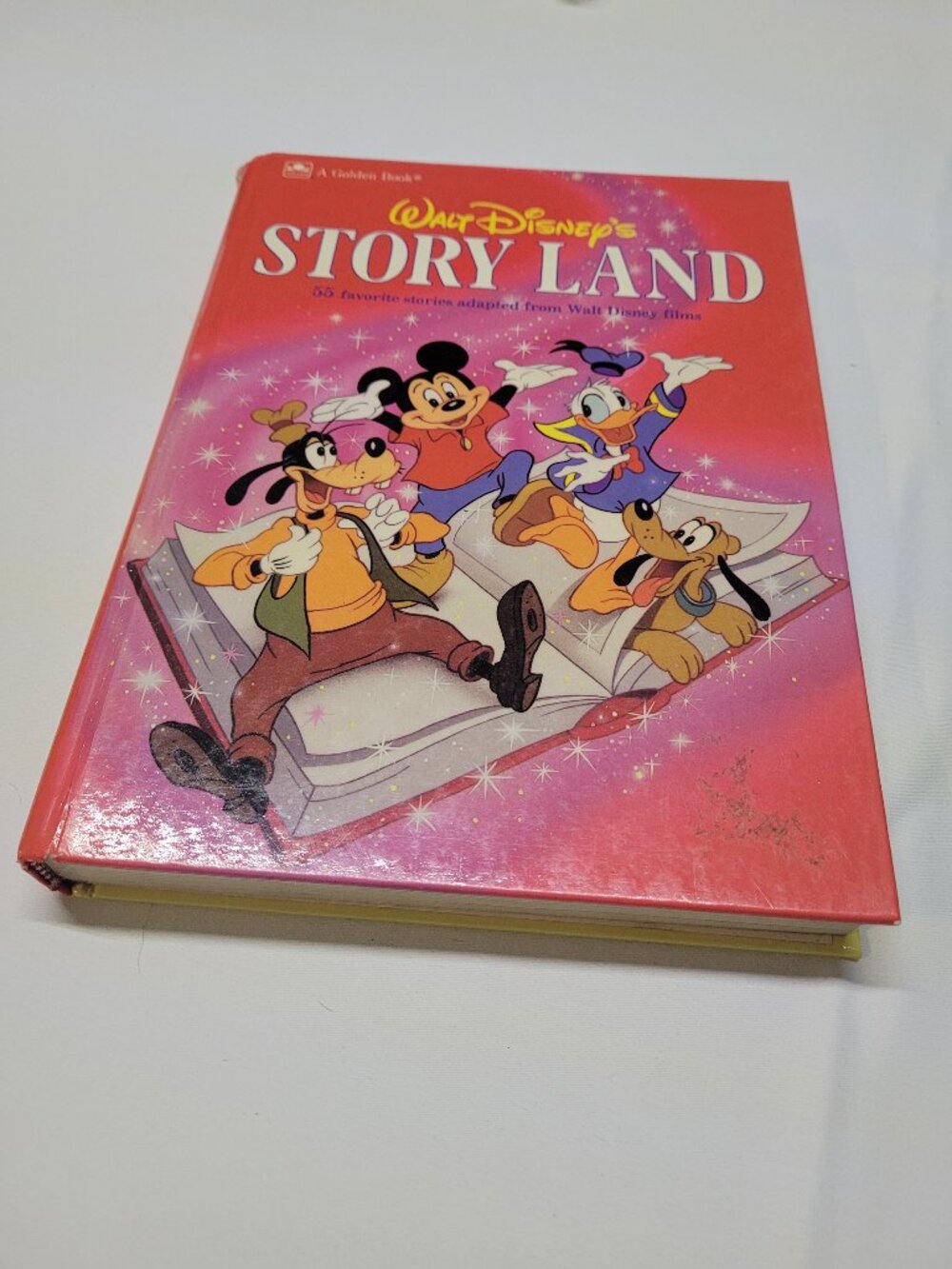 Walt Disney's Storyland Hardcover Children's Story Book Vintage Disney
